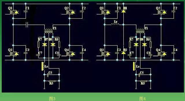 為了有效減低二極管反向恢復(fù)引起的尖峰振蕩，采用原邊 串一小電感量的電感，并用二極管進行箝位