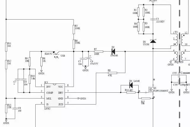 單級功率因數(shù)矯正（PFC）直流電源的調(diào)試
