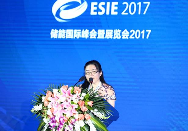 中關(guān)村海淀園管委會副主任 黃英致辭