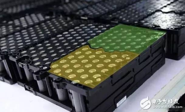 電動汽車鋰電池分布串聯(lián)圖