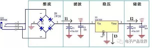 線(xiàn)性直流電源原理圖 線(xiàn)性直流電源原理圖