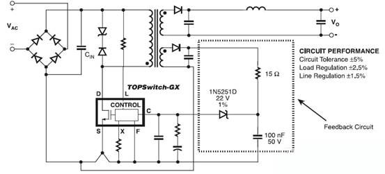 初級增強直流穩(wěn)壓電源反饋電路